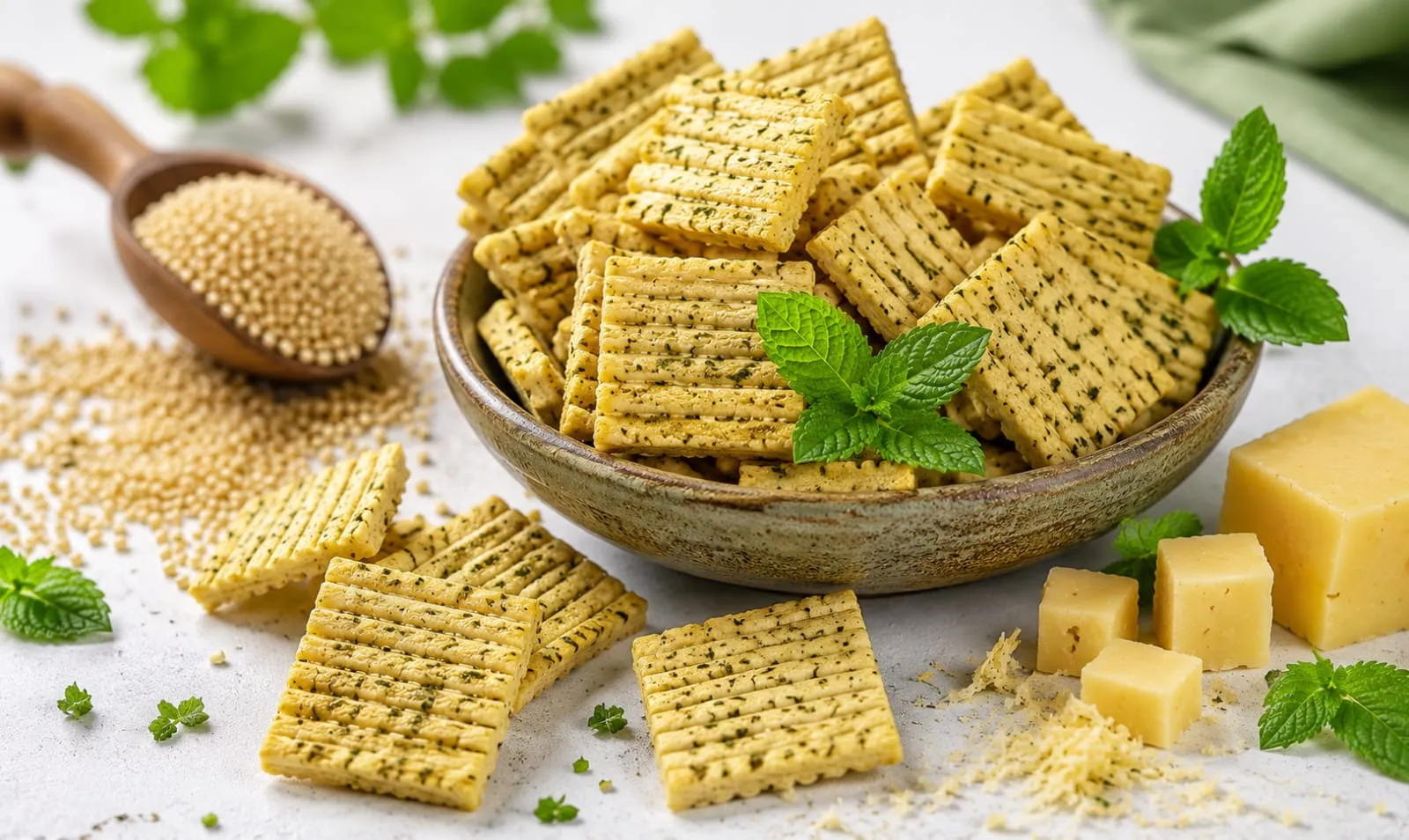 Little Millet Crispy - Cheese Mint
