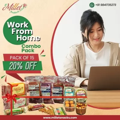 Work From Home Snacks Combo pack