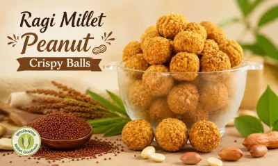 Finger Millet Sweet pops - Peanut Balls