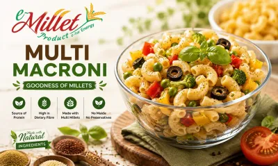 Multi Millet Macaroni Pasta 