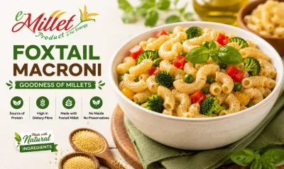 Foxtail Millet Macaroni Pasta 