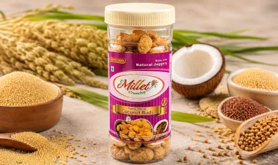 Foxtail Millet Sweet pops - Coconut Buds (70g Jar)