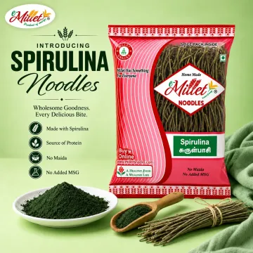 Spirulina Noodles With Masala