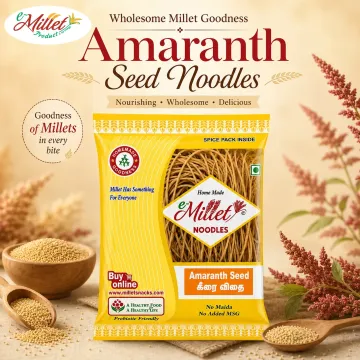 Amaranth Seed Noodles With Masala