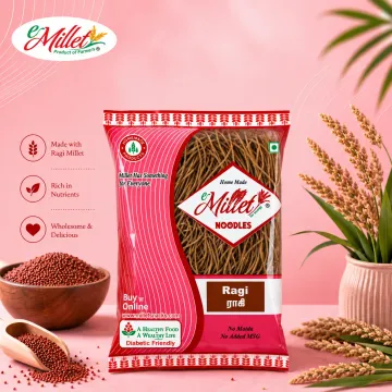 Ragi Millet Noodles With Masala